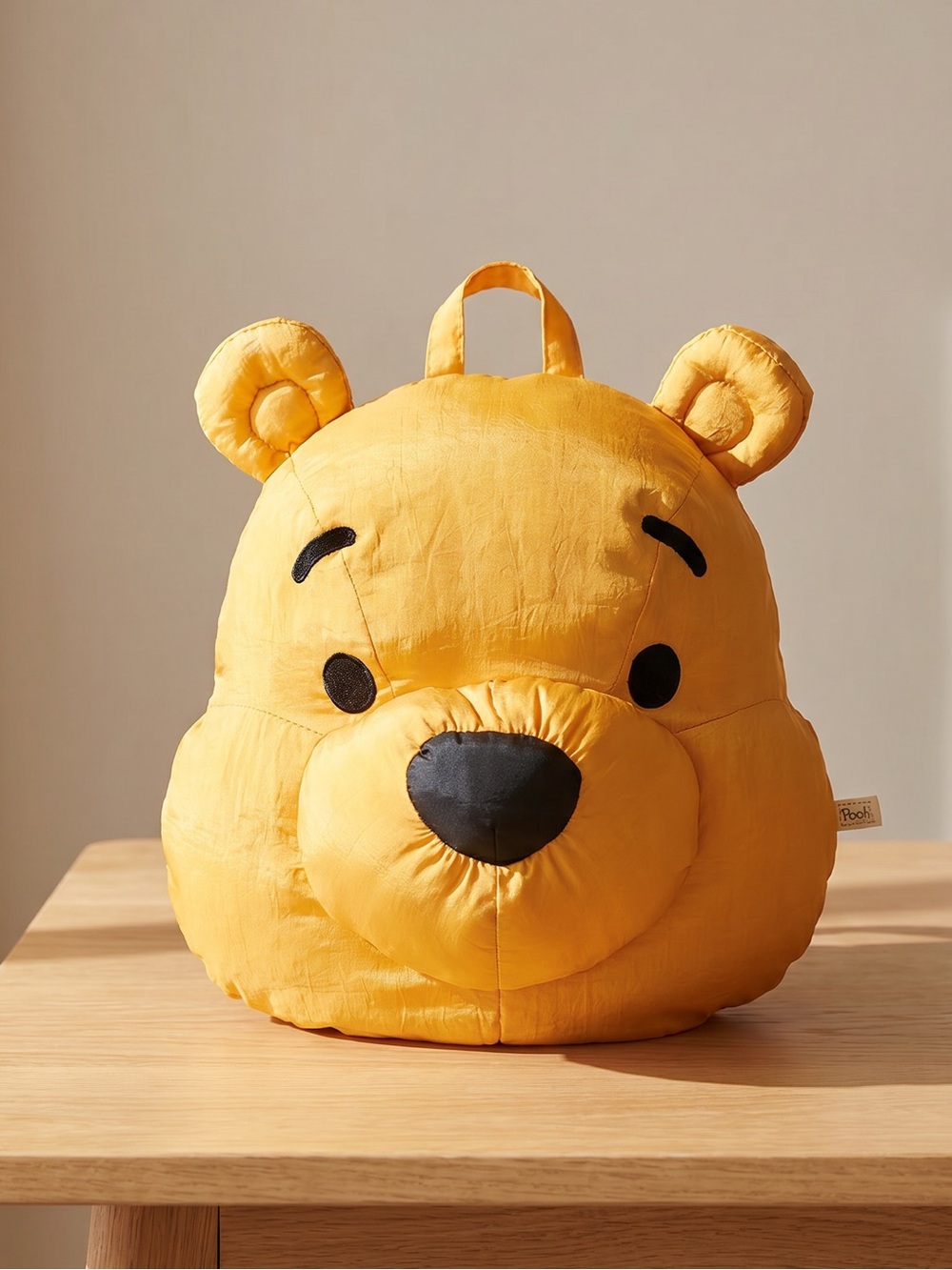 Disney Yellow Plush Pooh bear  Puffalump pillow